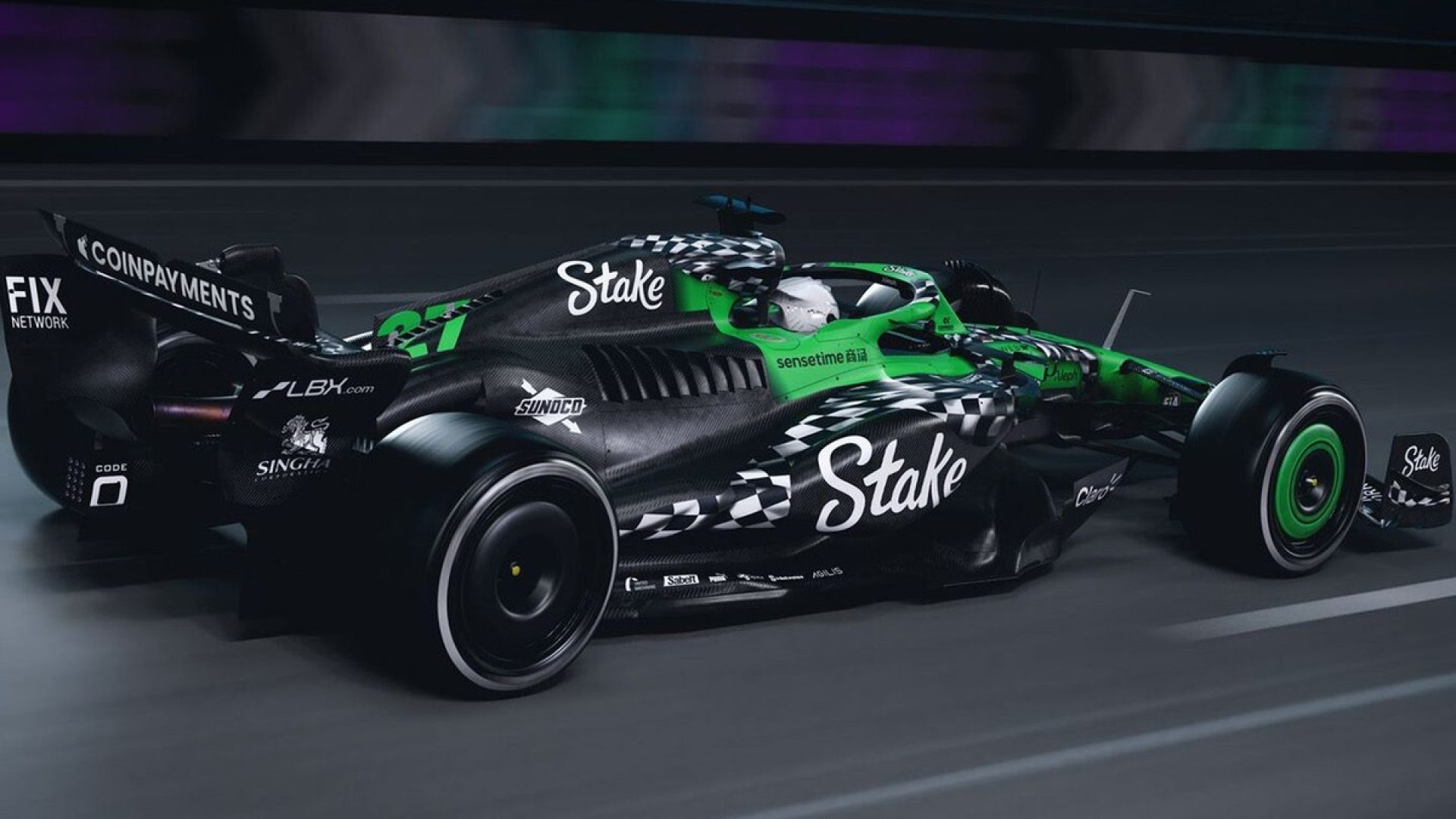 Sauber se despede da F1 com pintura especial para Las Vegas