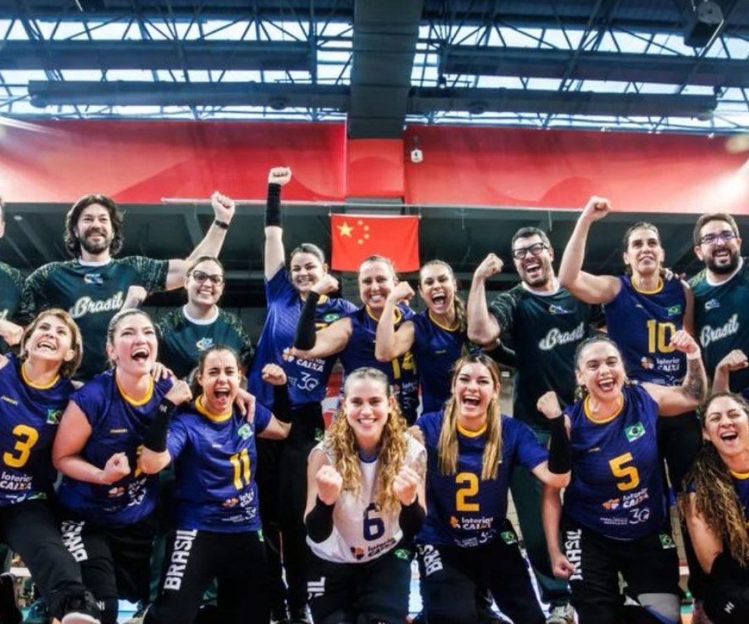 Brasil vence anfitriã China e vai à final do Mundial de vôlei sentado