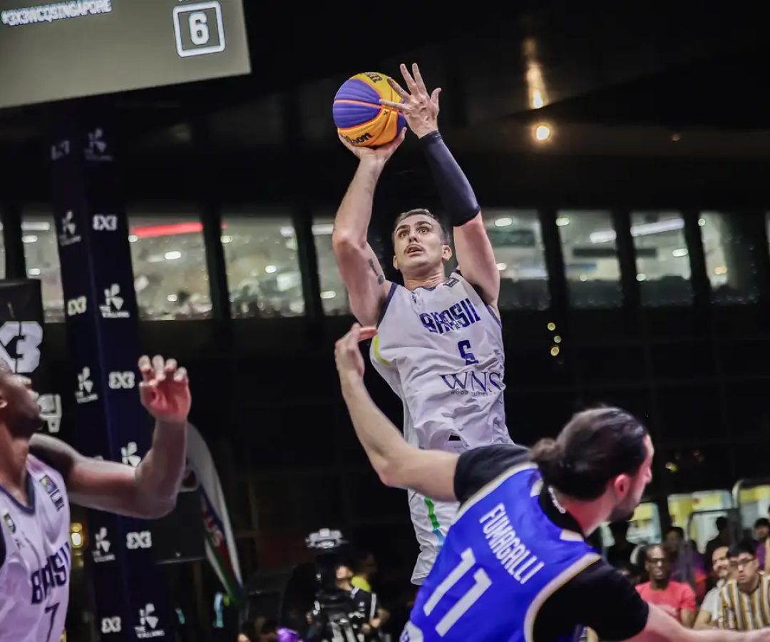 Seleção masculina se classifica para Copa do Mundo de basquete 3x3