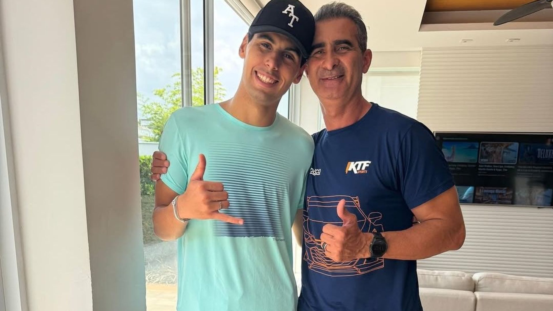 "Competente pra caramba", analisa preparador de Bortoleto