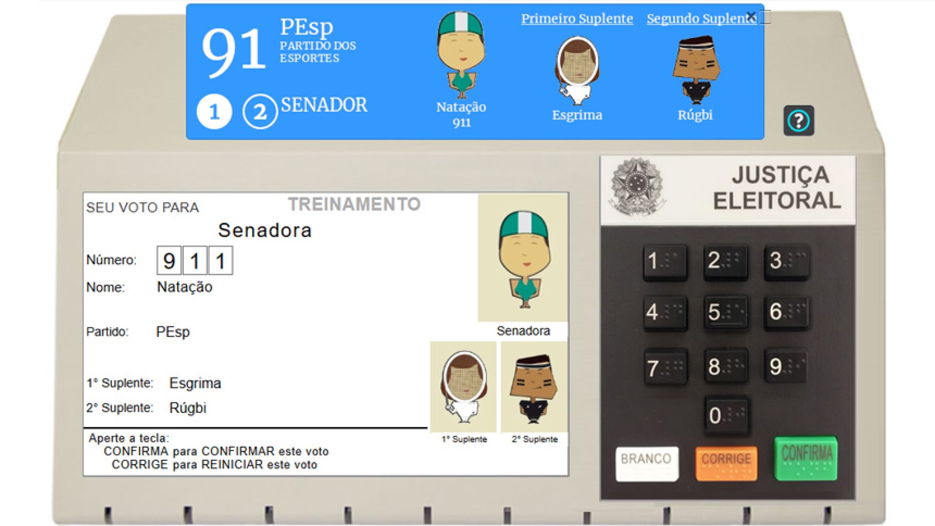 Entenda por que o voto para senador inclui mais dois nomes — Senado Notícias