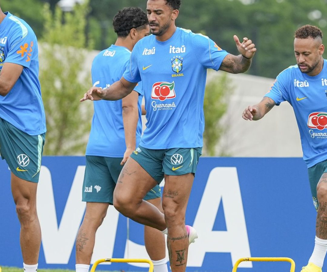 Brasil faz penúltimo treino e viaja para o Texas onde enfrenta Japão