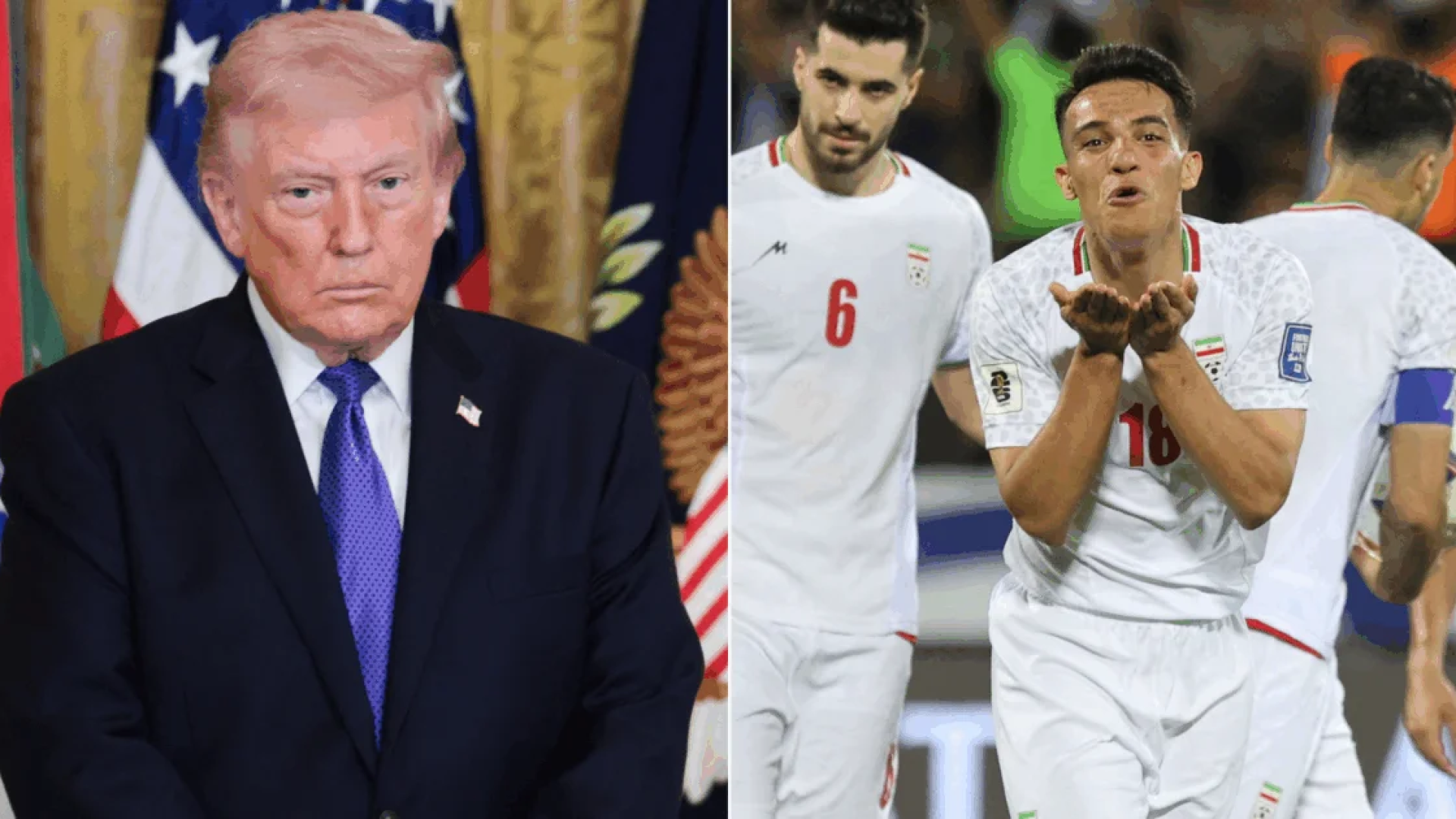 Trump diz que ‘não se importa’ com a participação do Irã na Copa do Mundo