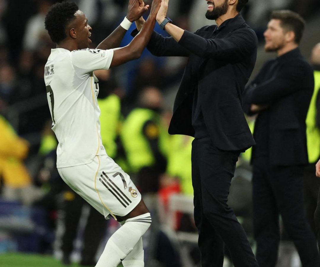 Vini Jr. comanda goleada do Real sobre Mônaco na Liga dos Campeões