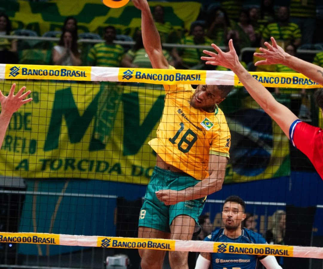 Brasil vence Chile na estreia pelo Sul-Americano de vôlei masculino