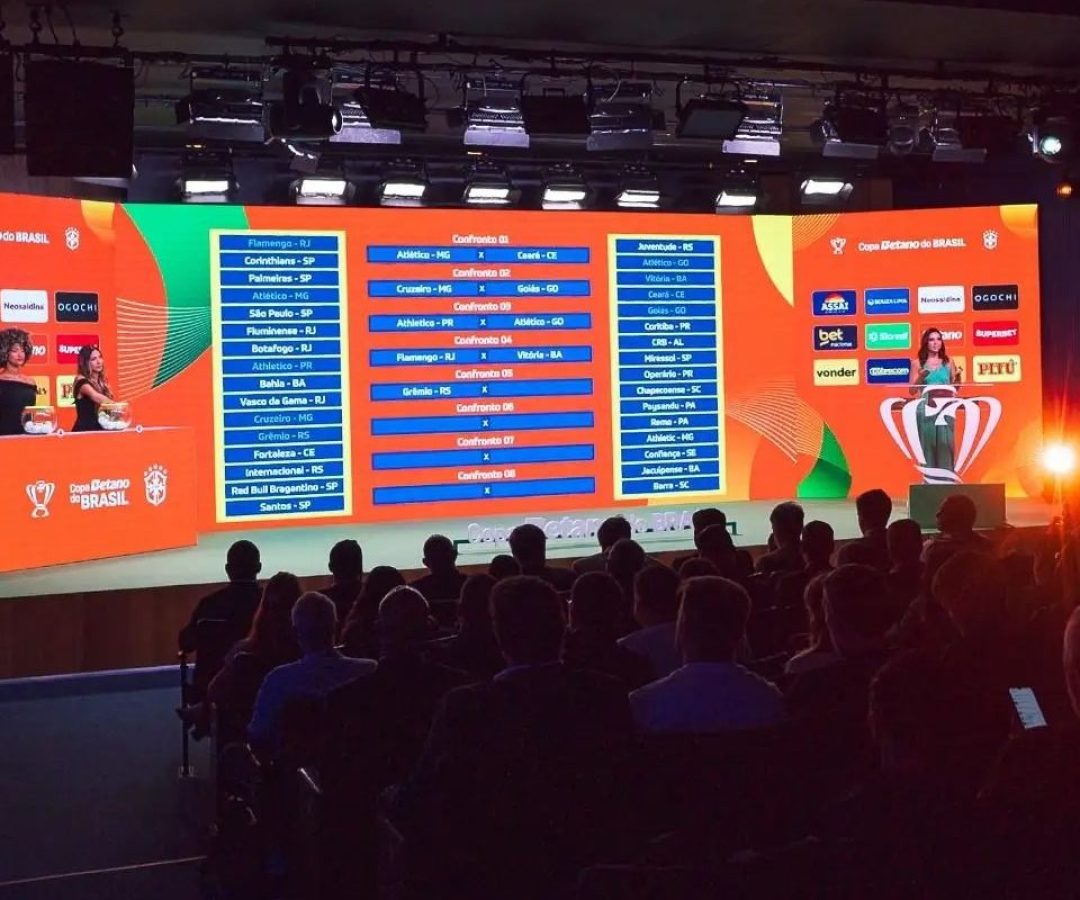 CBF sorteia confrontos da quinta fase da Copa do Brasil