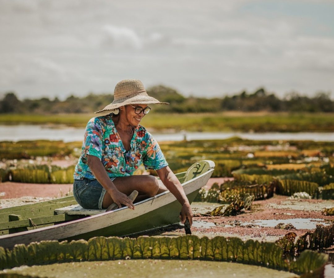 Empreendedora transforma jardim de vitórias-régias em destino turístico no Pará | Um Só Planeta