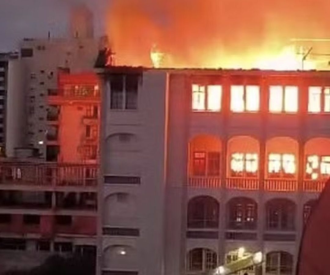 Colégio Marista, em Santa Maria (RS), é atingido por incêndio