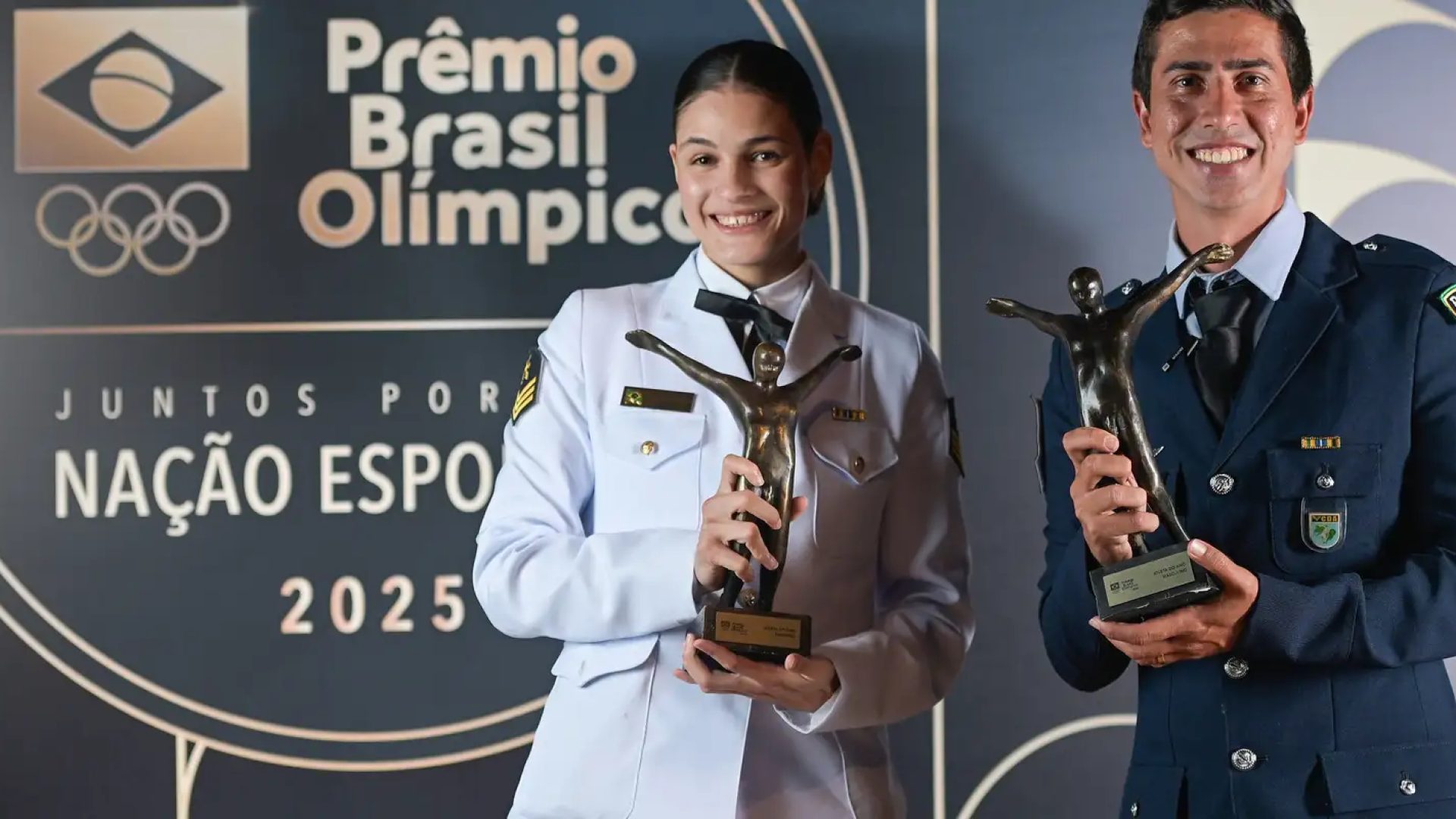 Caio Bonfim e Maria Clara Pacheco vencem Prêmio Brasil Olímpico