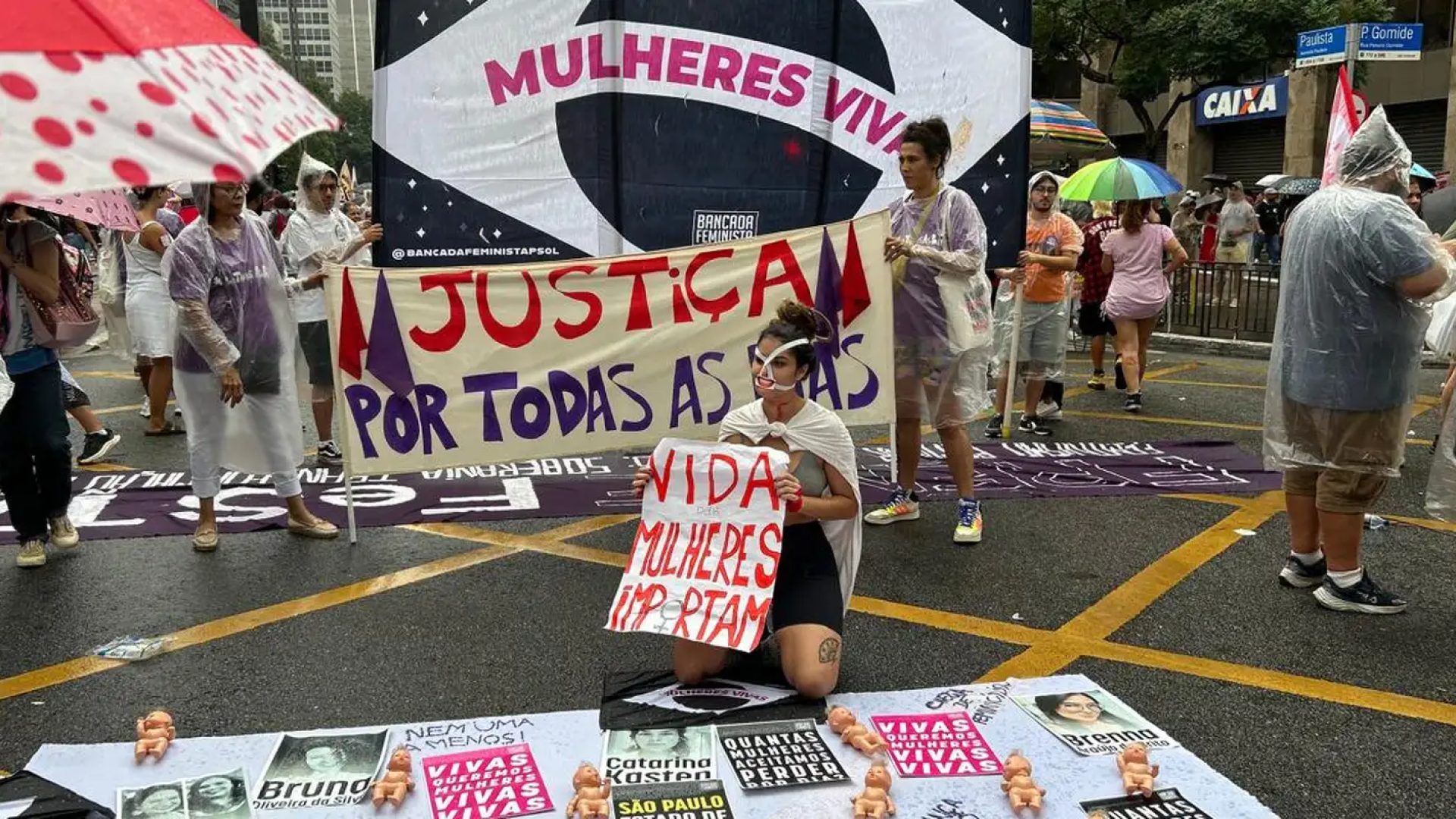 SP: ato das mulheres pede fim da violência e defende fim da escala 6x1