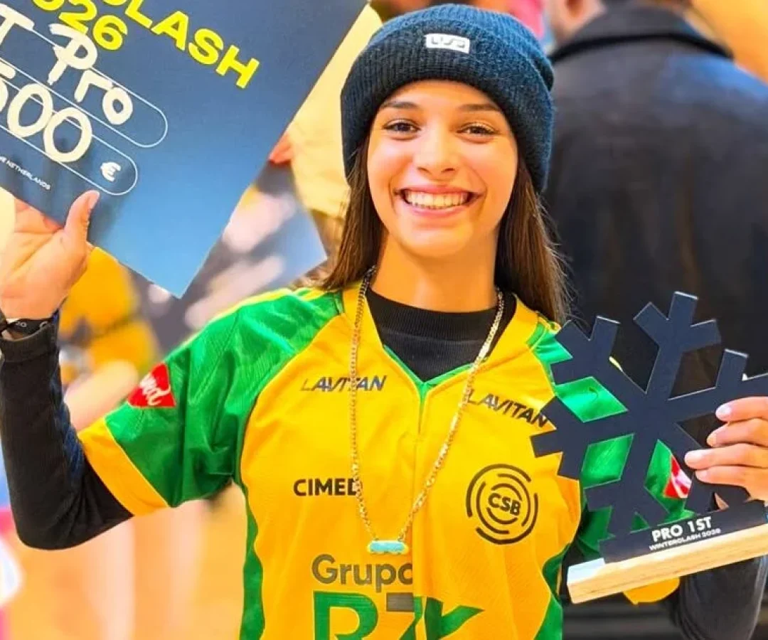 Julika conquista o 1º lugar na maior competição de patins do mundo
